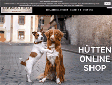 Tablet Screenshot of liebestier.com